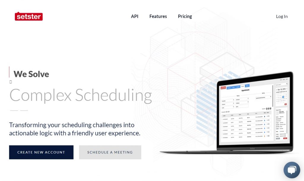 Setster appointment scheduler